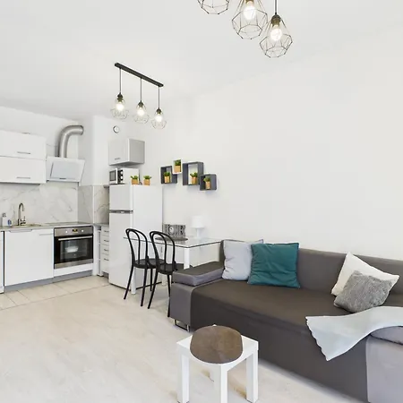 Superapart Augustowka Balcony & Bathtub - Close To Sadyba Mall 公寓 华沙